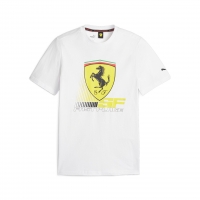 FERRARI T-SHIRT LOGO SF BIANCO 2023