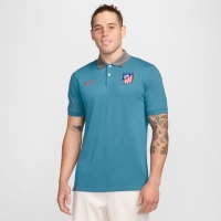 ATLETICO MADRID BLUE POLO 2024-25