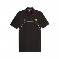 FERRARI BLACK POLO 2023