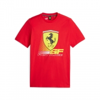 FERRARI LOGO SF RED T-SHIRT 2023