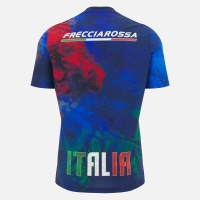 ITALIA RUGBY FIR TRAINING NAVY SHIRT 2025-26