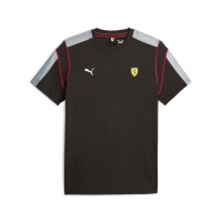 FERRARI MT7 BLACK T-SHIRT 2023-24