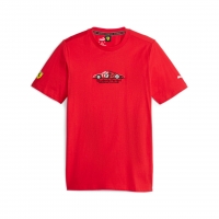 FERRARI T-SHIRT GRAPHIC ROSSA 2023