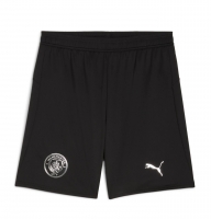 MANCHESTER CITY AWAY BLACK SHORTS 2025-26