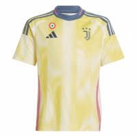 JUVENTUS AWAY JUNIOR YELLOW SHIRT 2024-25