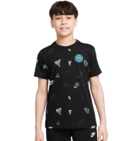 FC INTER T-SHIRT BAMBINO NERA 2025-26