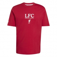 LIVERPOOL T-SHIRT GRAPHIC ROSSA 2025-26