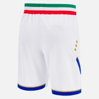 ITALIA BASKET FIP PANTALONCINI BIANCHI HOME 2025-26