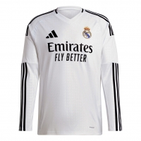 REAL MADRID MAGLIA HOME maniche lunghe 2024-25