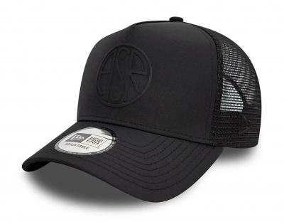 AS ROMA TRUCKER BLACK ASR CAP NEW ERA