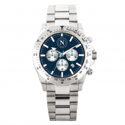 SSC NAPOLI OROLOGIO CHRONO BLU