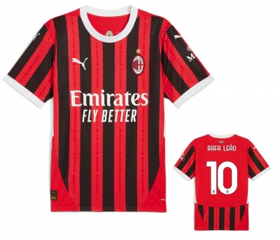 AC MILAN RAFA LEAO JUNIOR HOME SHIRT 2024-25