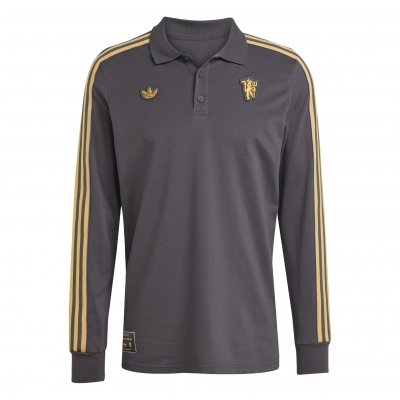 MANCHESTER UNITED POLO maniche lunghe 2025-26