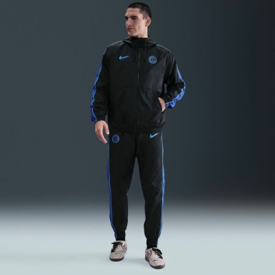 FC INTER PRESENTATION WOVEN BLACK TRACKSUIT 2025-26