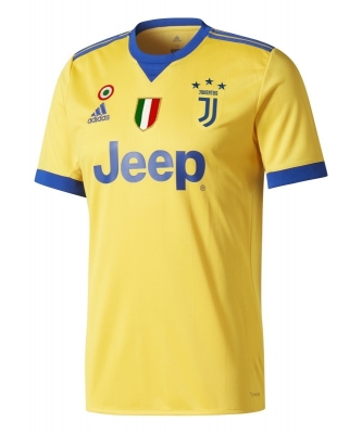 JUVENTUS MAGLIA BAMBINO GIALLA AWAY 2017-18