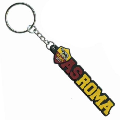 AS ROMA RUBBER KEYCHAIN "AS ROMA"