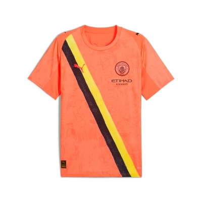 MANCHESTER CITY MAGLIA KIDSUPER ARANCIO 2025-26