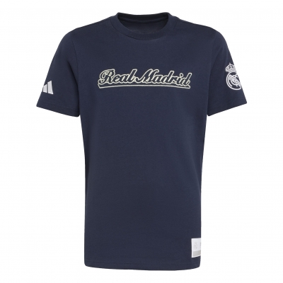 REAL MADRID T-SHIRT BAMBINO BLU 2025-26