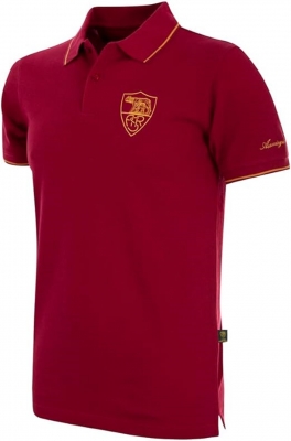 AS ROMA HERITAGE RED POLO
