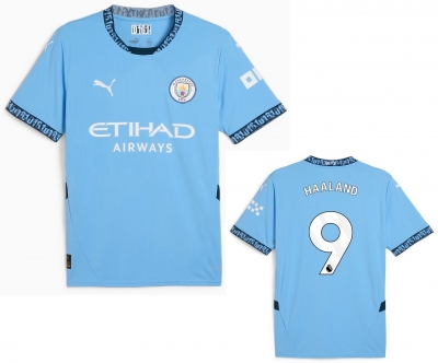 MANCHESTER CITY MAGLIA HAALAND HOME 2024-25