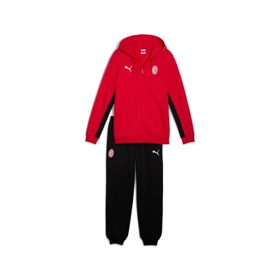 AC MILAN TUTA BAMBINO FELPATA FAN 2025-26