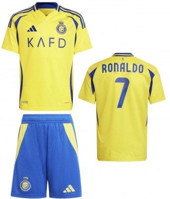 AL NASSR RONALDO JUNIOR HOME KIT 2024-25