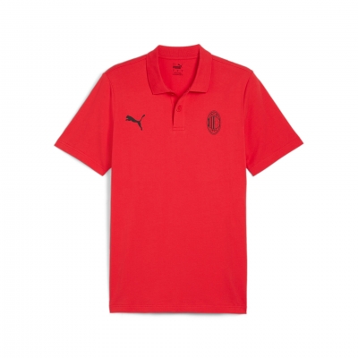 AC MILAN ESSENTIAL RED POLO 2024-25