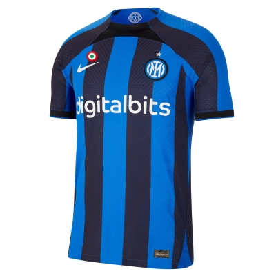 FC INTER AUTHENTIC MATCH HOME SHIRT 2022-23