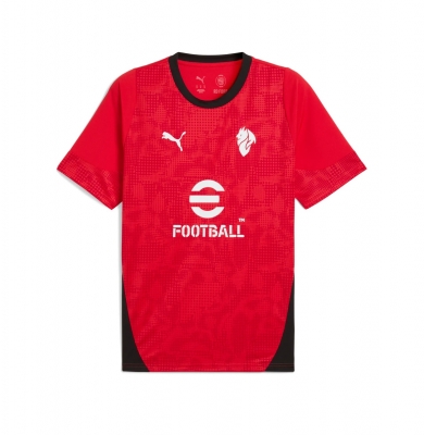 AC MILAN MAGLIA ALLENAMENTO ROSSA 2025-26