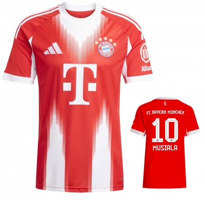 BAYERN MONACO MAGLIA MUSIALA HOME 2025-26