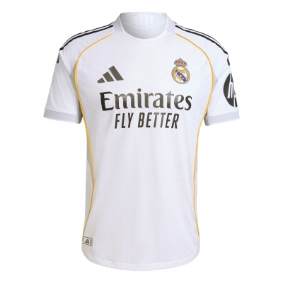REAL MADRID MAGLIA AUTENTICA GARA HOME 2025-26