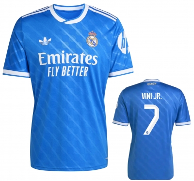 REAL MADRID MAGLIA VINICIUS JR BAMBINO 3RD 2025-26