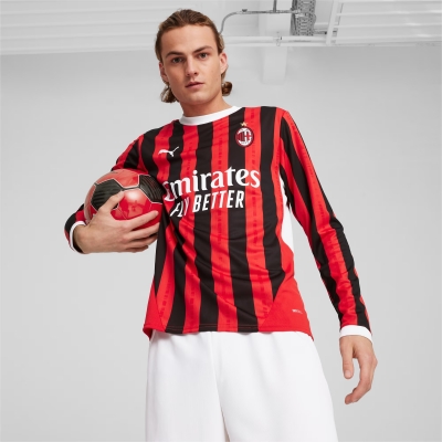 AC MILAN MAGLIA HOME maniche lunghe 2024-25