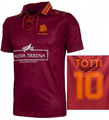 AS ROMA MAGLIA TOTTI RETRO VINTAGE 1994-95