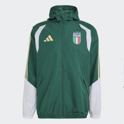 ITALIA FIGC GIACCA TEMPO LIBERO VERDE 2025-27