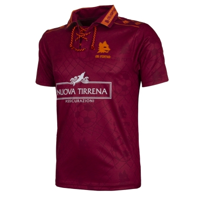 AS ROMA MAGLIA RETRO VINTAGE HOME 1994-95