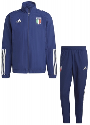 ITALIA FIGC TUTA MICROFIBRA BLU 2023-24