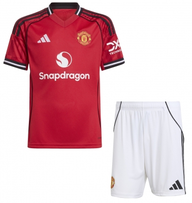 MANCHESTER UNITED JUNIOR HOME KIT 2025-26