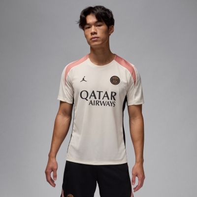 PSG JORDAN TRAINING BEIJE SHIRT 2024-25