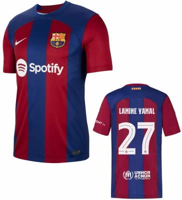 BARCELLONA MAGLIA BAMBINO LAMINE YAMAL 2023-24