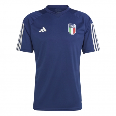 ITALIA FIGC MAGLIA ALLENAMENTO BLU 2023